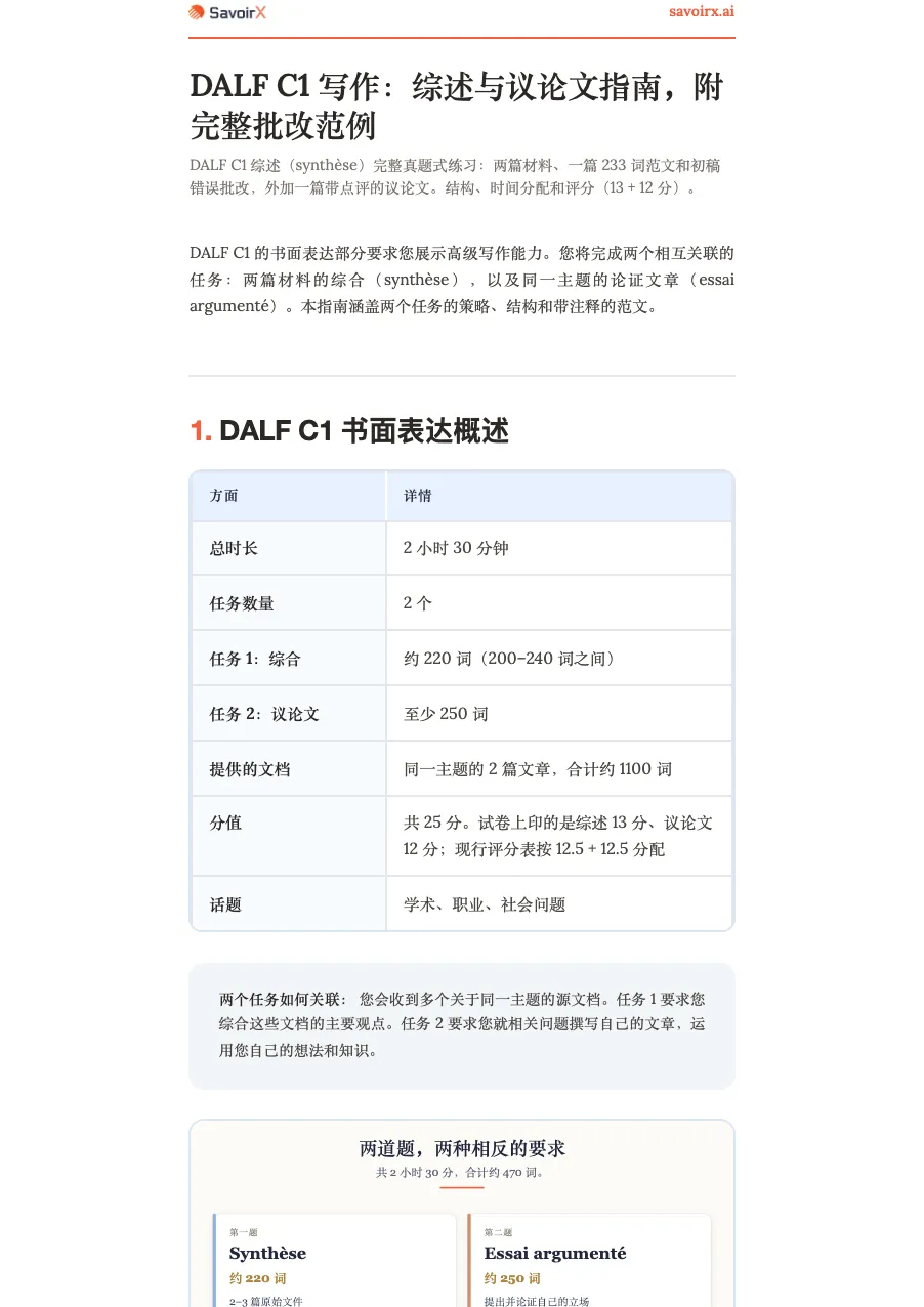 DALF C1