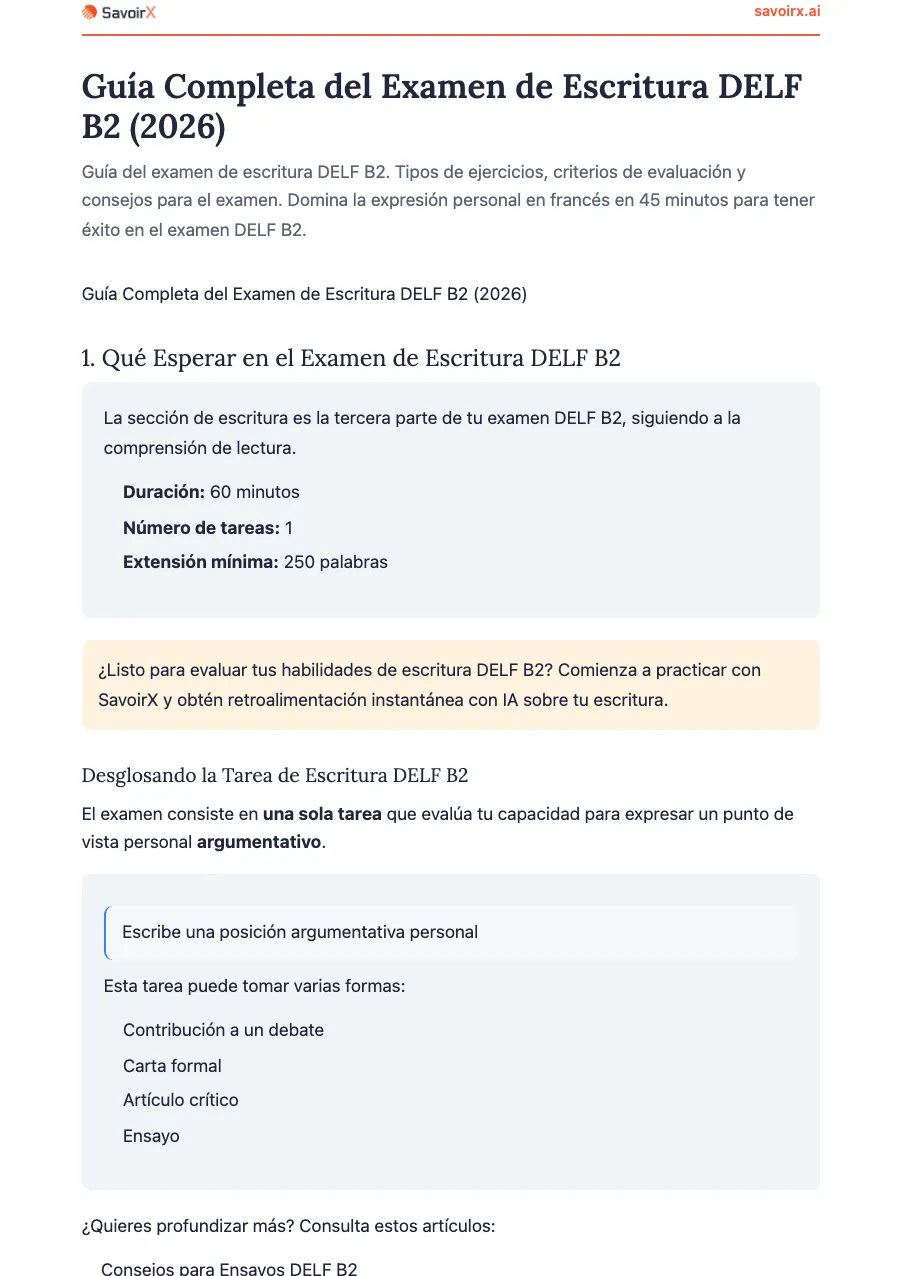 DELF B2