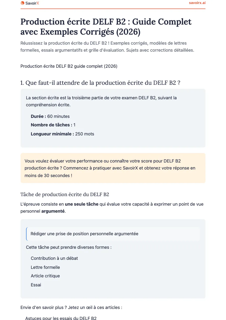 DELF B2